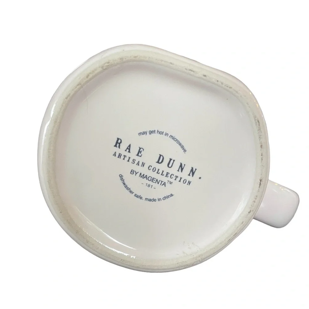 Rae Dunn “Deck the Paws” coffee mug